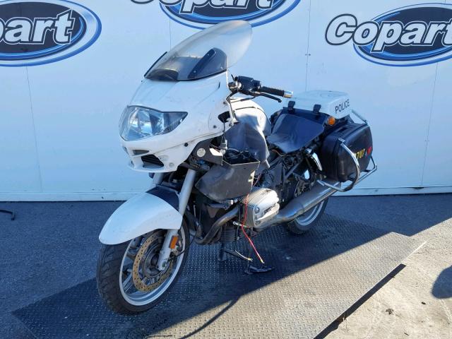 WB10499A13ZE90114 - 2003 BMW R1150 RT WHITE photo 2