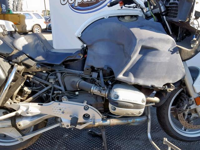 WB10499A13ZE90114 - 2003 BMW R1150 RT WHITE photo 7