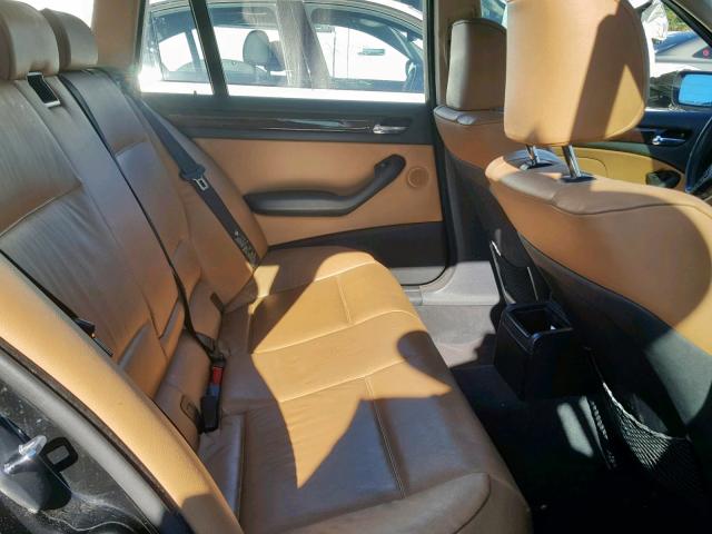 WBAAX13423PJ00436 - 2003 BMW 325 IT BLACK photo 6