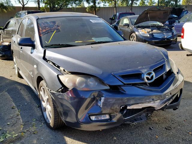 JM1BK344781121518 - 2008 MAZDA 3 HATCHBAC CHARCOAL photo 1