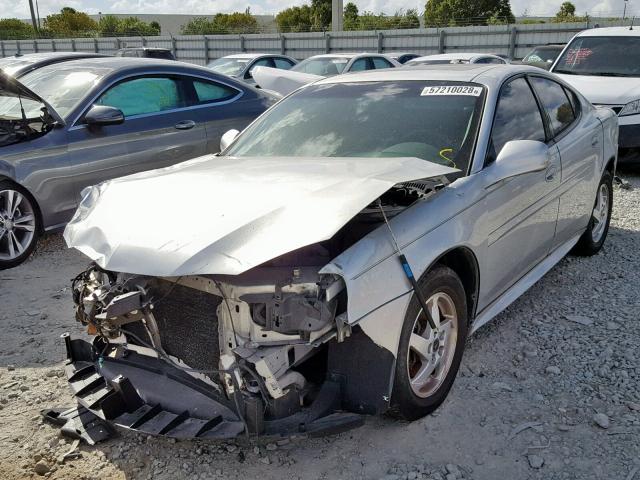 2G2WS522941278622 - 2004 PONTIAC GRAND PRIX SILVER photo 2