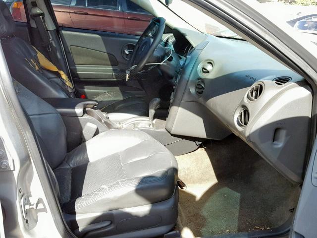 2G2WS522941278622 - 2004 PONTIAC GRAND PRIX SILVER photo 5