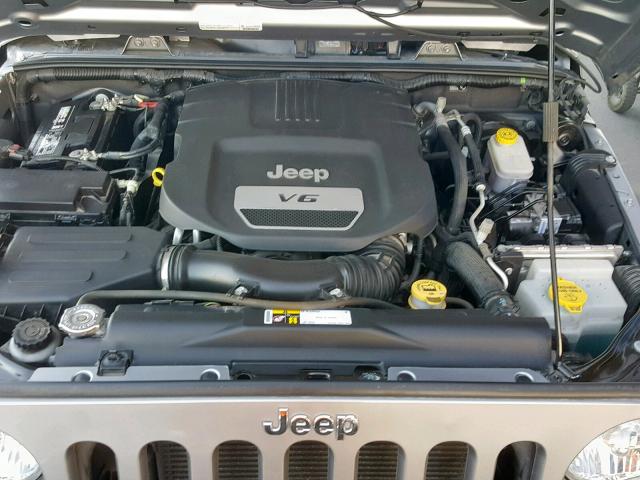 1C4AJWAG5FL735497 - 2015 JEEP WRANGLER S GRAY photo 7