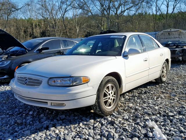 2G4WB52KX31269823 - 2003 BUICK REGAL LS WHITE photo 2