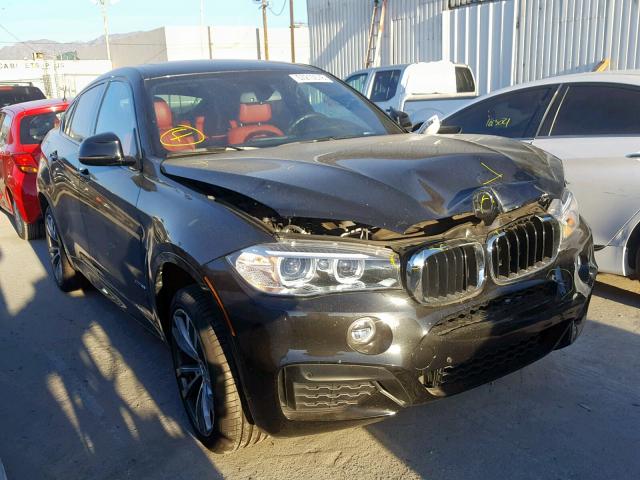 5UXKU2C53G0N79428 - 2016 BMW X6 XDRIVE3 BLACK photo 1