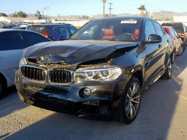 5UXKU2C53G0N79428 - 2016 BMW X6 XDRIVE3 BLACK photo 2