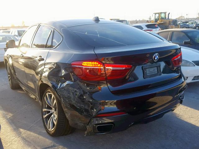 5UXKU2C53G0N79428 - 2016 BMW X6 XDRIVE3 BLACK photo 3