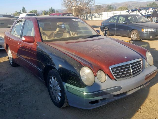 WDBJF65J3YB008034 - 2000 MERCEDES-BENZ E 320 RED photo 1