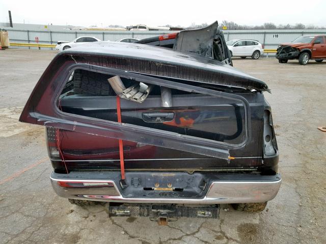 3D7LX39C96G130909 - 2006 DODGE RAM 3500 BLACK photo 6