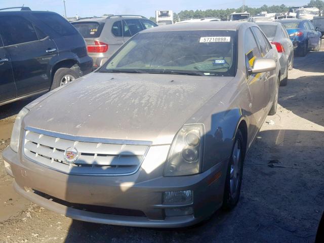 1G6DC67A850139801 - 2005 CADILLAC STS TAN photo 2