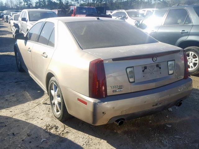 1G6DC67A850139801 - 2005 CADILLAC STS TAN photo 3