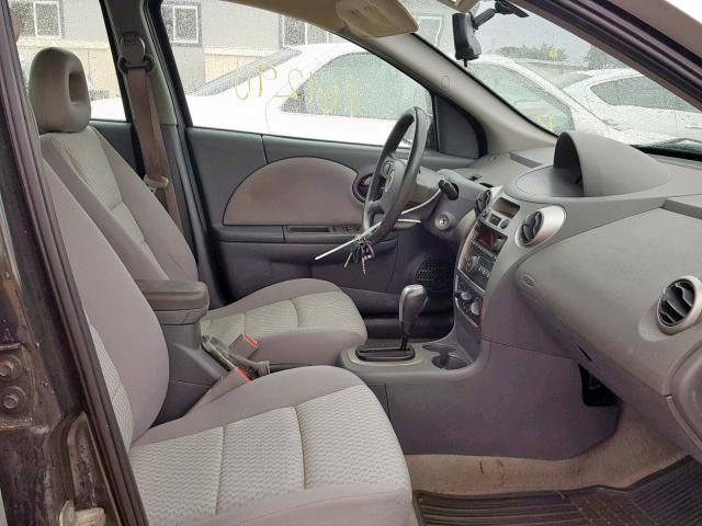 1G8AJ55F77Z105159 - 2007 SATURN ION LEVEL SILVER photo 5