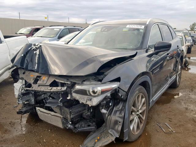 JM3TCBEY6G0115847 - 2016 MAZDA CX-9 SIGNA GRAY photo 2