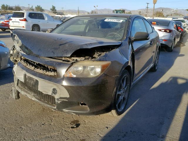 JTKDE177360137883 - 2006 TOYOTA SCION TC შავი ფოტო 2