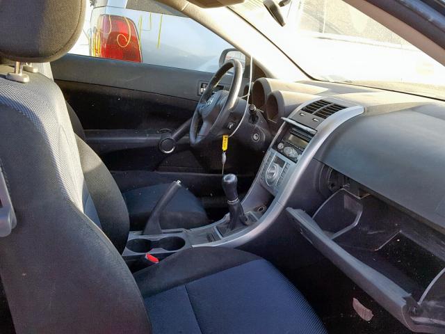 JTKDE177360137883 - 2006 TOYOTA SCION TC შავი ფოტო 5