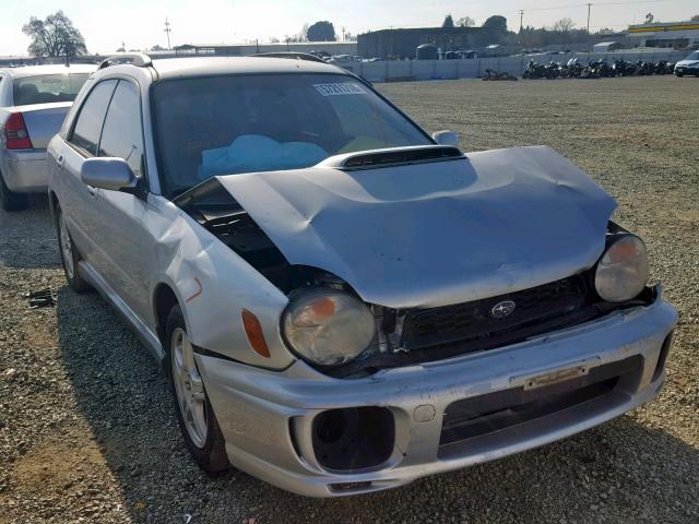 JF1GG29612G802845 - 2002 SUBARU IMPREZA WR SILVER photo 1