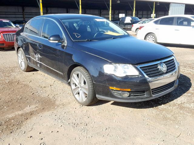 WVWJM7AN3AE077431 - 2010 VOLKSWAGEN PASSAT KOM BLACK photo 1