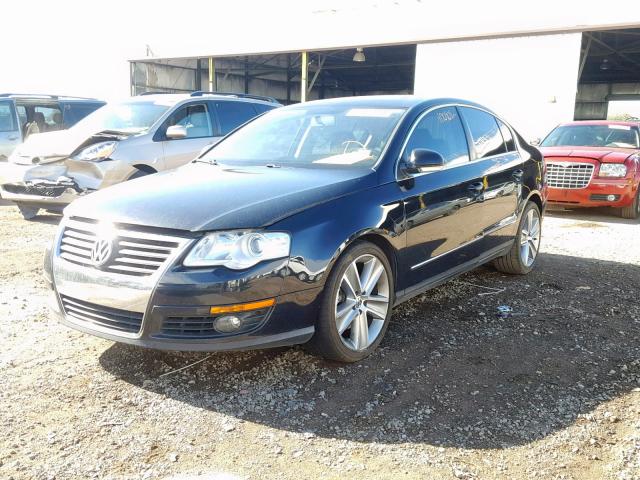 WVWJM7AN3AE077431 - 2010 VOLKSWAGEN PASSAT KOM BLACK photo 2