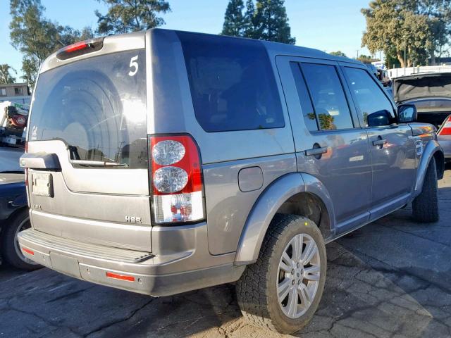 SALAG2D41BA568062 - 2011 LAND ROVER LR4 HSE GRAY photo 4