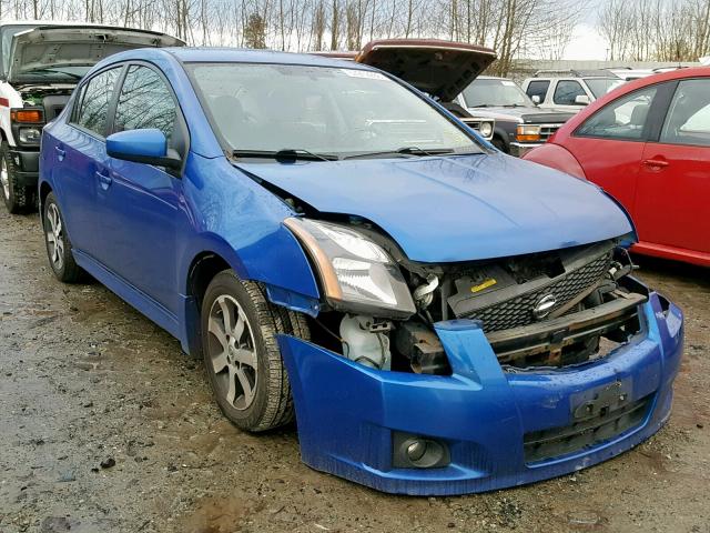 3N1AB6AP1CL623408 - 2012 NISSAN SENTRA 2.0 BLUE photo 1