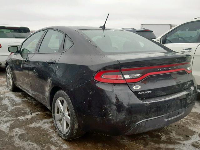 1C3CDFBB9FD221377 - 2015 DODGE DART SXT BLACK photo 3