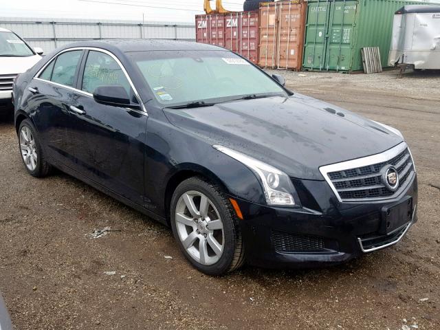 1G6AA5RA8D0139778 - 2013 CADILLAC ATS BLACK photo 1