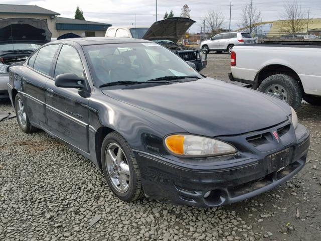 1G2NV52E21C161855 - 2001 PONTIAC GRAND AM G BLACK photo 1