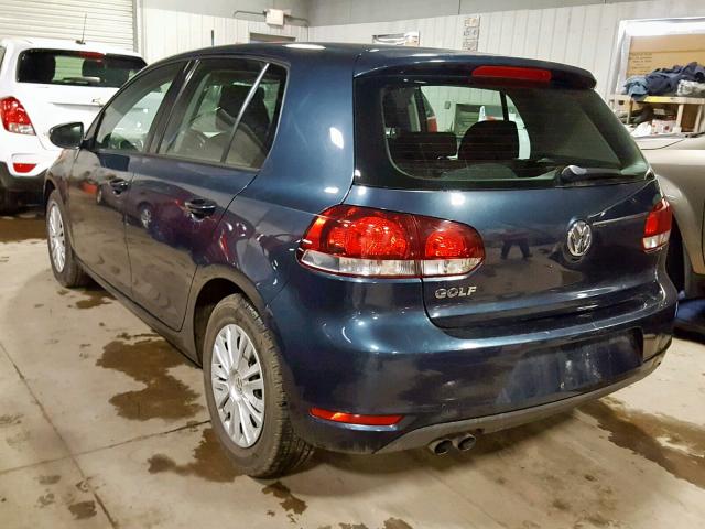 WVWDA7AJ7BW143879 - 2011 VOLKSWAGEN GOLF 蓝色 照片 3