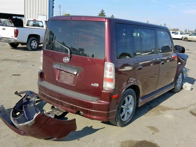 JTLKT324250178067 - 2005 TOYOTA SCION XB 紫色 照片 4