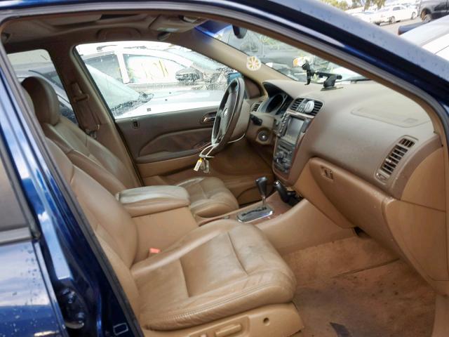 2HNYD18993H545107 - 2003 ACURA MDX TOURIN BLUE photo 5