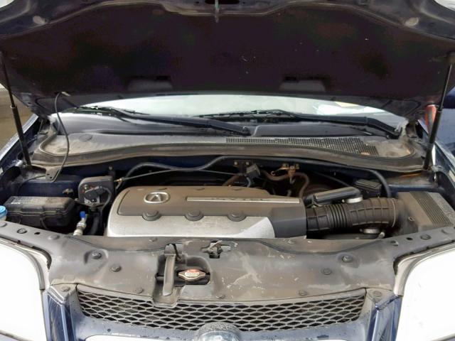 2HNYD18993H545107 - 2003 ACURA MDX TOURIN BLUE photo 7