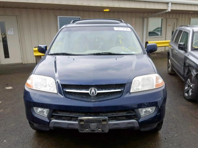 2HNYD18993H545107 - 2003 ACURA MDX TOURIN BLUE photo 9