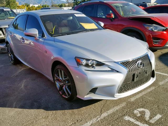 JTHBE1D2XE5004142 - 2014 LEXUS IS 350 SILVER photo 1