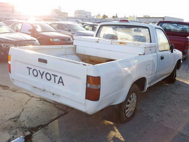 JT4RN81AXR5188038 - 1994 TOYOTA PICKUP 1/2 WHITE photo 4