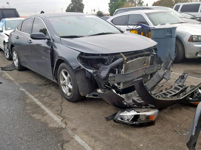 1G1ZB5ST6HF166319 - 2017 CHEVROLET MALIBU LS 灰色 照片 1