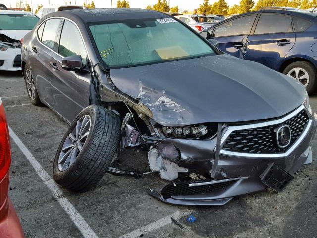 19UUB1F30JA005375 - 2018 ACURA TLX GRAY photo 1