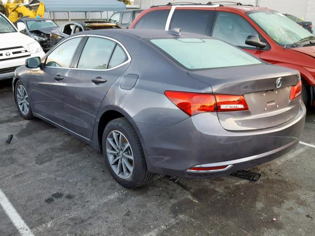 19UUB1F30JA005375 - 2018 ACURA TLX GRAY photo 3