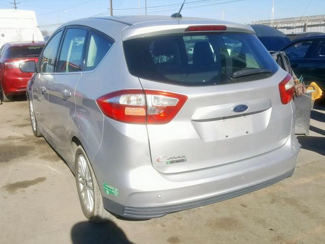 1FADP5CU6DL536647 - 2013 FORD C-MAX PREM SILVER photo 3