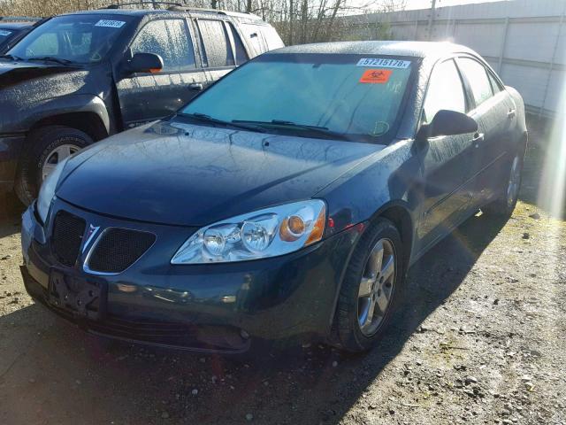 1G2ZH58N874252910 - 2007 PONTIAC G6 GT GREEN photo 2