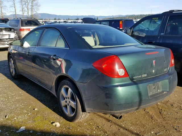 1G2ZH58N874252910 - 2007 PONTIAC G6 GT GREEN photo 3