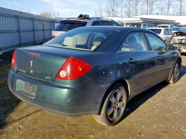 1G2ZH58N874252910 - 2007 PONTIAC G6 GT GREEN photo 4