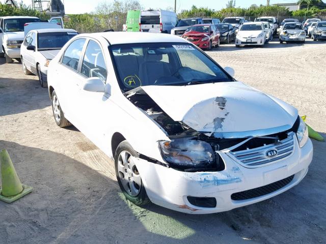 KNAFE121875445944 - 2007 KIA SPECTRA EX WHITE photo 1