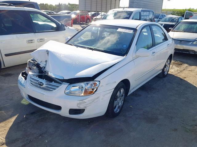 KNAFE121875445944 - 2007 KIA SPECTRA EX WHITE photo 2