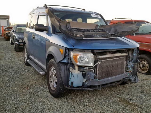 5J6YH28686L002709 - 2006 HONDA ELEMENT EX BLUE photo 1