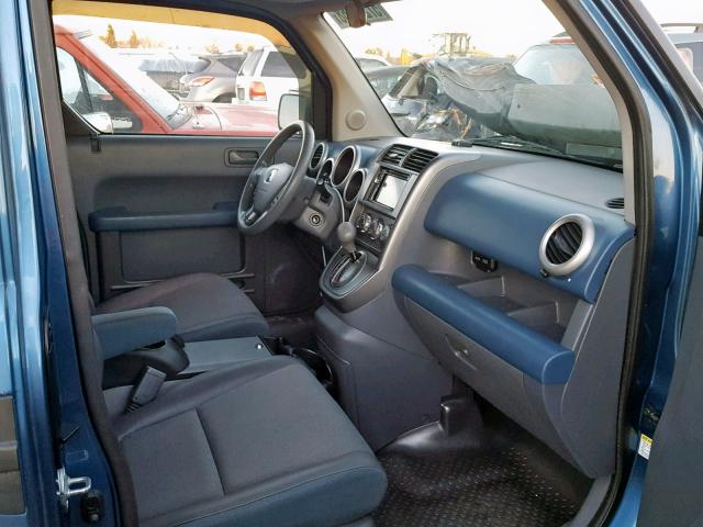 5J6YH28686L002709 - 2006 HONDA ELEMENT EX BLUE photo 5