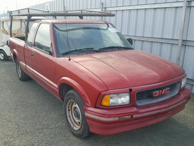 1GTCS19X5T8535005 - 1996 GMC SONOMA RED photo 1