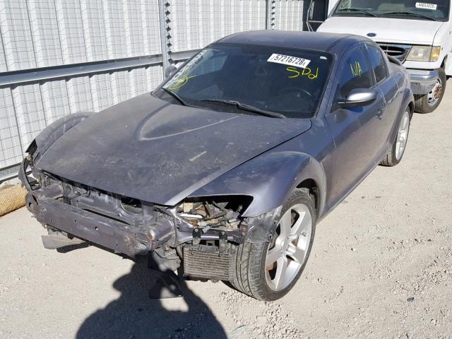 JM1FE173X40138264 - 2004 MAZDA RX8 GRAY photo 2