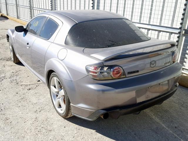 JM1FE173X40138264 - 2004 MAZDA RX8 GRAY photo 3