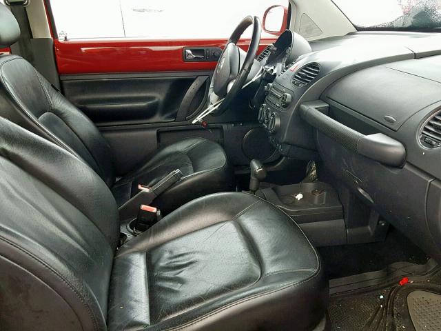 3VWSW31C96M405049 - 2006 VOLKSWAGEN NEW BEETLE Qırmızı foto 5