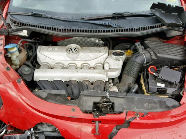 3VWSW31C96M405049 - 2006 VOLKSWAGEN NEW BEETLE Qırmızı foto 7